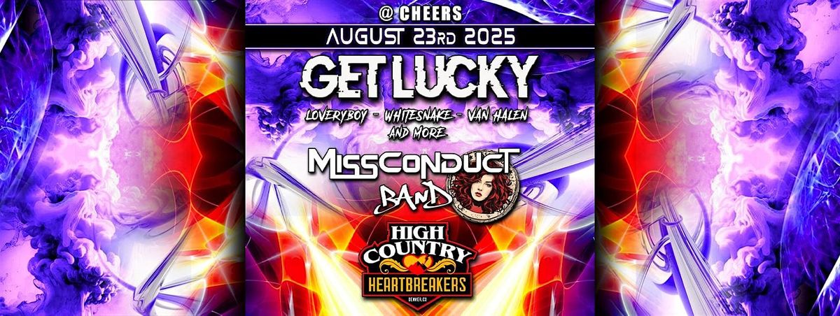 loverboy and more \/ Miss Conduct \/ Tom Petty \/ Tribute Night @ Cheers