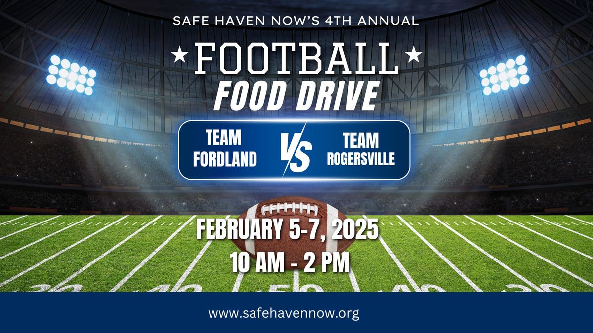 Football Food Drive - 2025