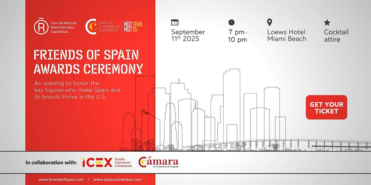 FRIENDS OF SPAIN AWARDS CEREMONY