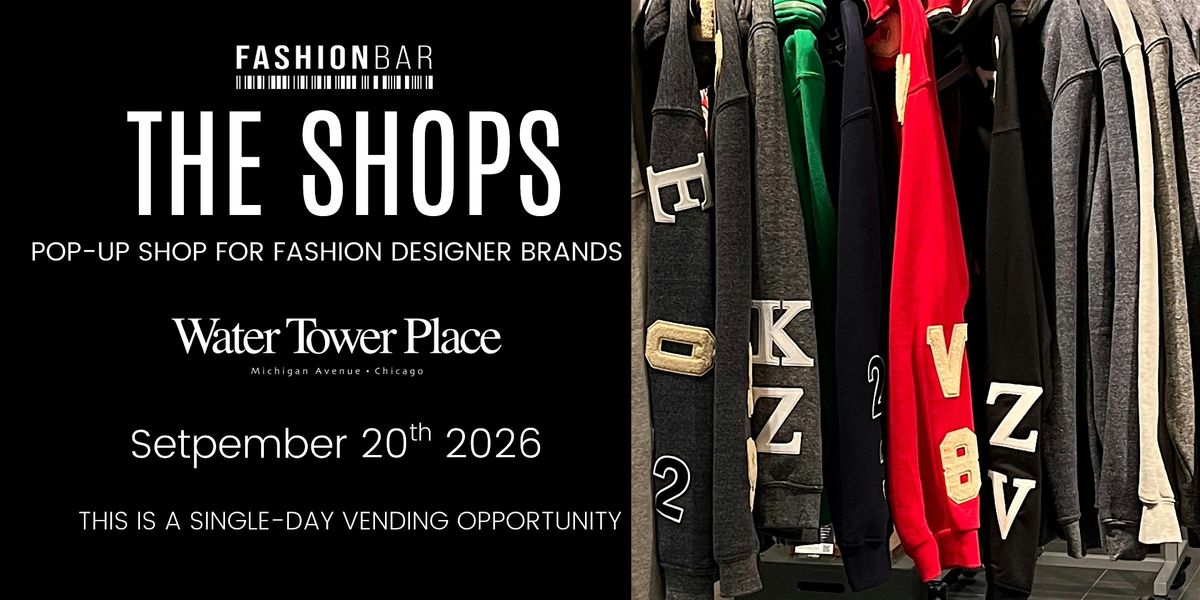 The Shops - Single Day Pop-up - September Edition