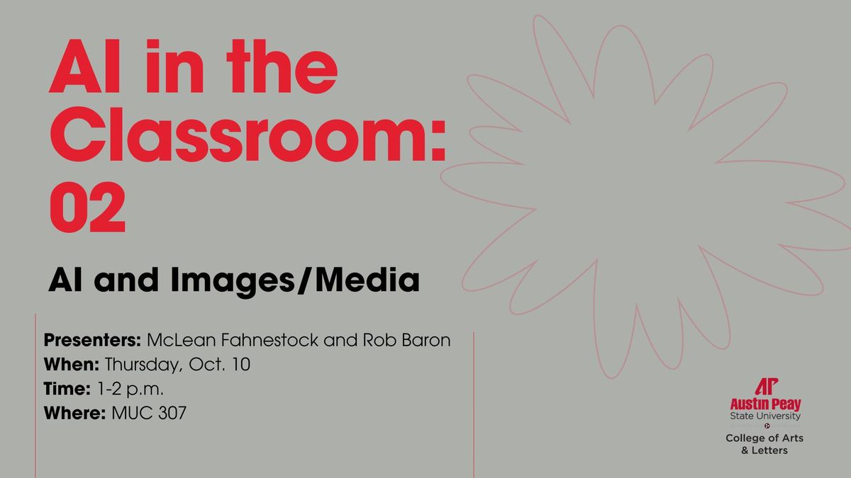 AI in the Classroom: Images\/Media