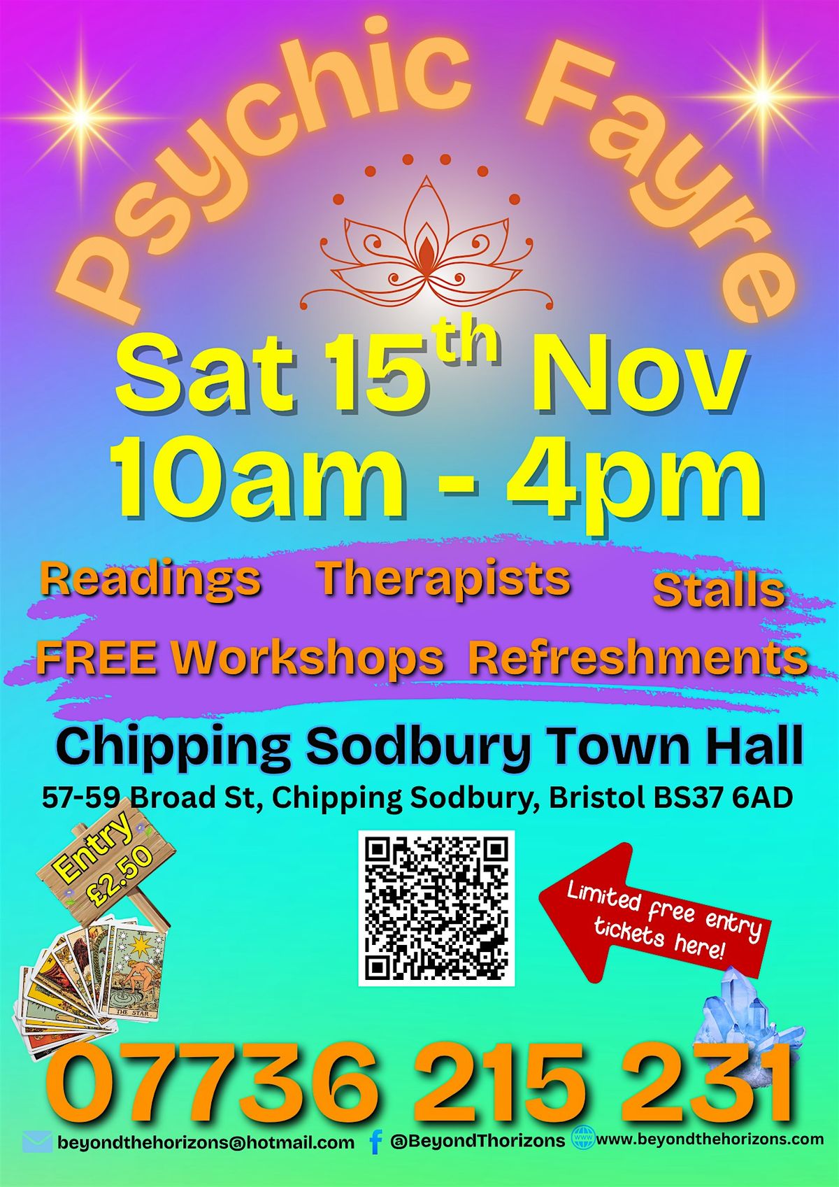 Mind Body Spirit Fayre - Chipping Sodbury