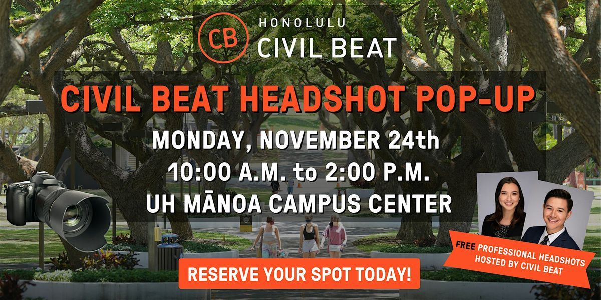 Civil Beat Headshot Pop-up