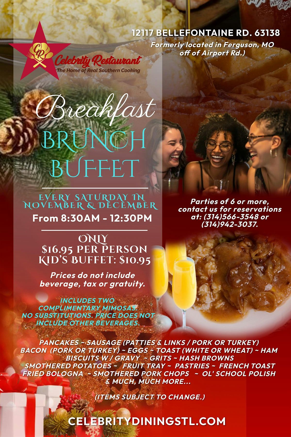 CELEBRITY'S  BREAKFAST BRUNCH BUFFET IS BACK BY POPULAR DEMAND