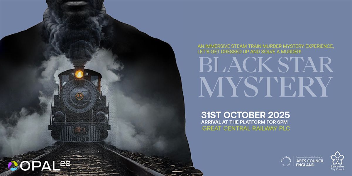 Black Star Mystery: A M**der Mystery steam train
