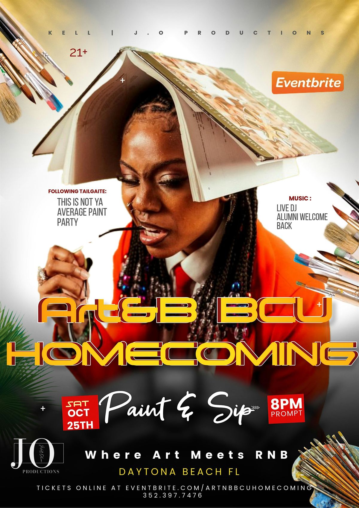 ARTnB PAINT & SIP BCU HOMECOMING