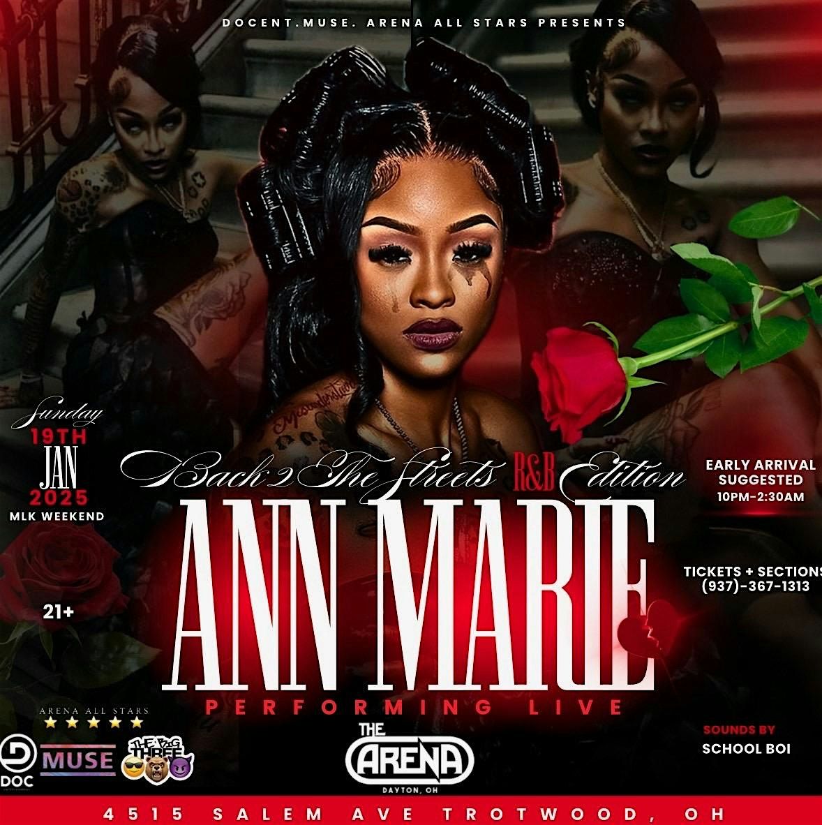 Back 2 the streets R&B Edition Performing Live Ann Marie