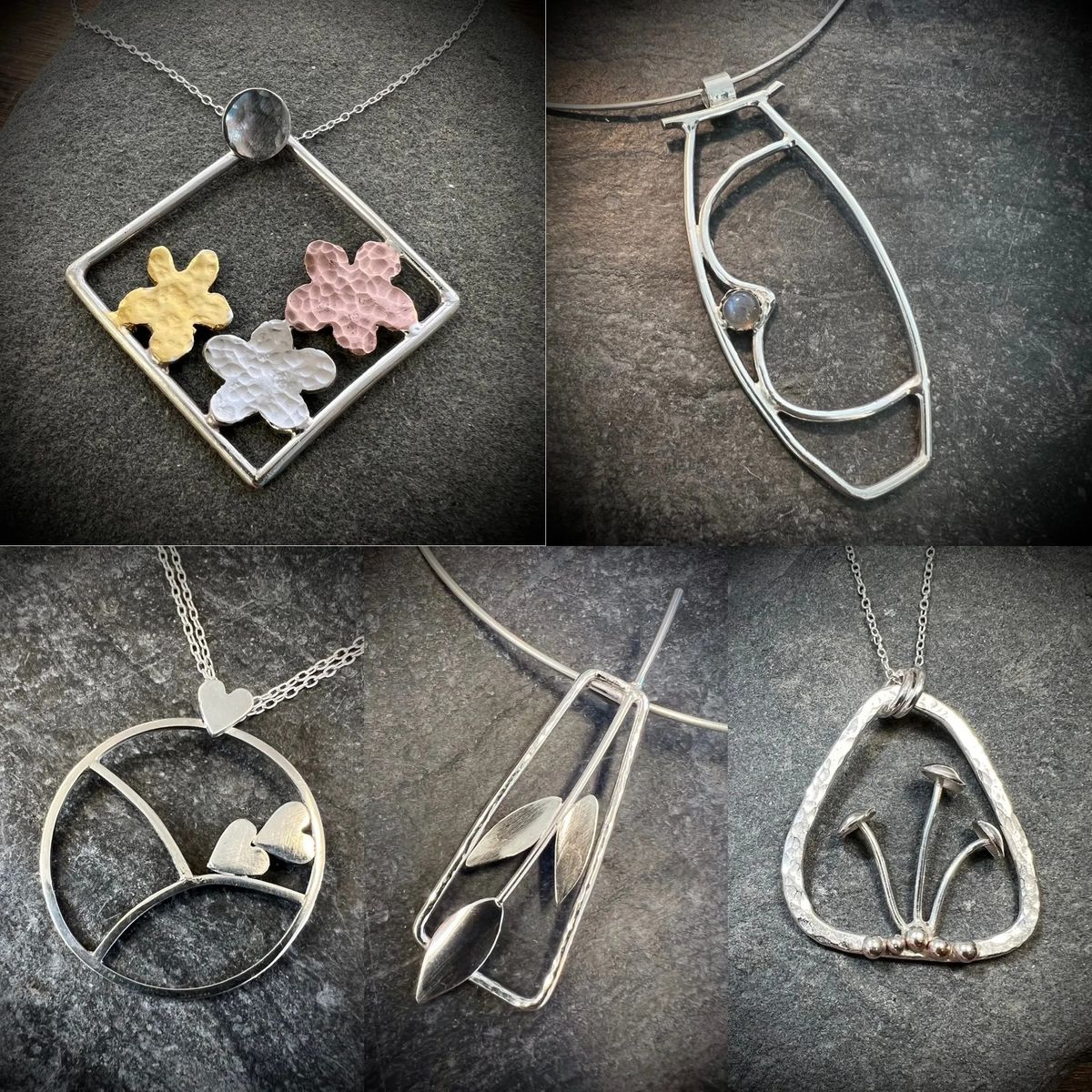 Framed pendant or earrings \u2013 Thurs 6th March - 9:30am-2:30pm - Yardley Hastings - \u00a359