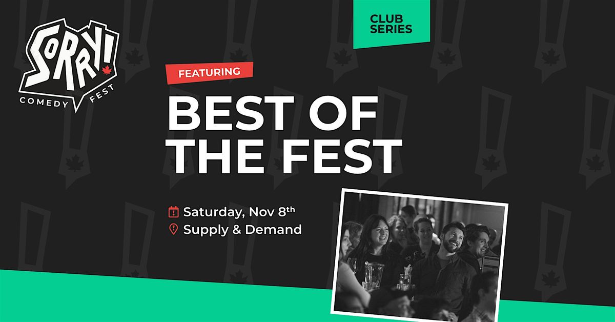BEST of the FEST - STAND-UP