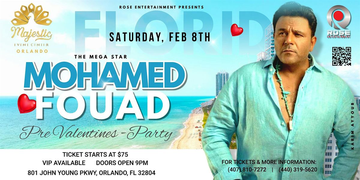 MOHAMED FOUAD CONCERT | PRE VALENTINES-PARTY