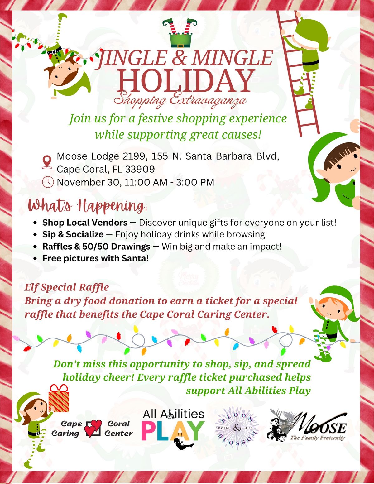 Jingle & Mingle Holiday Shopping Extravaganza