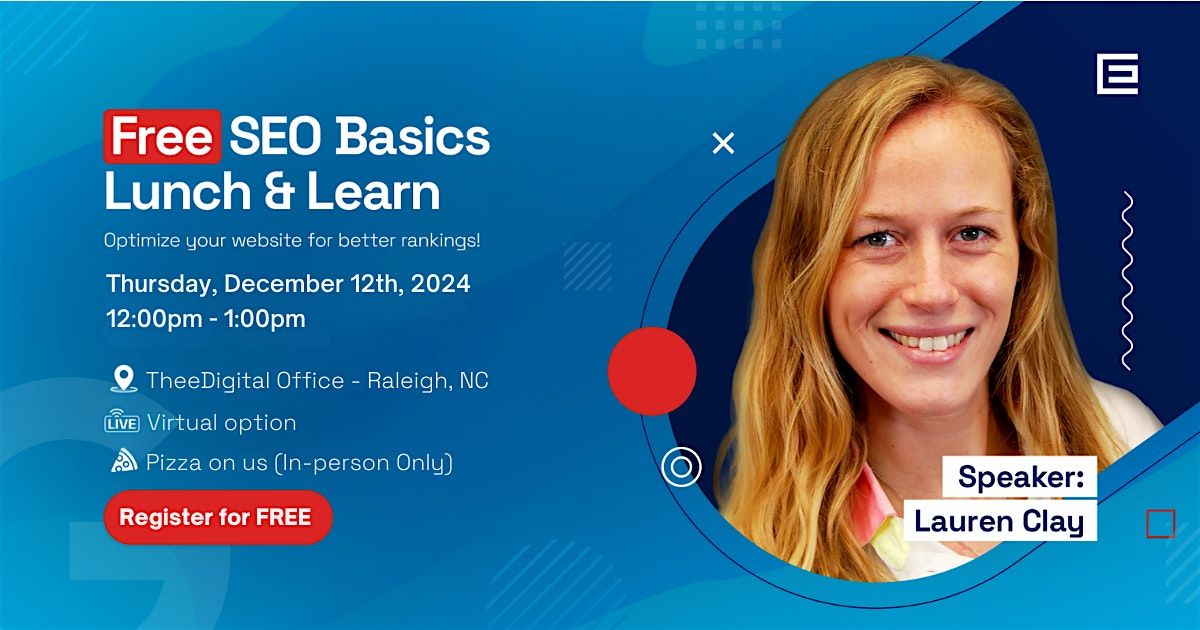 FREE SEO Basics Lunch & Learn