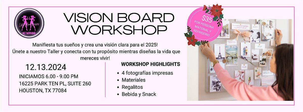 VISION BOARD WORKSHOP