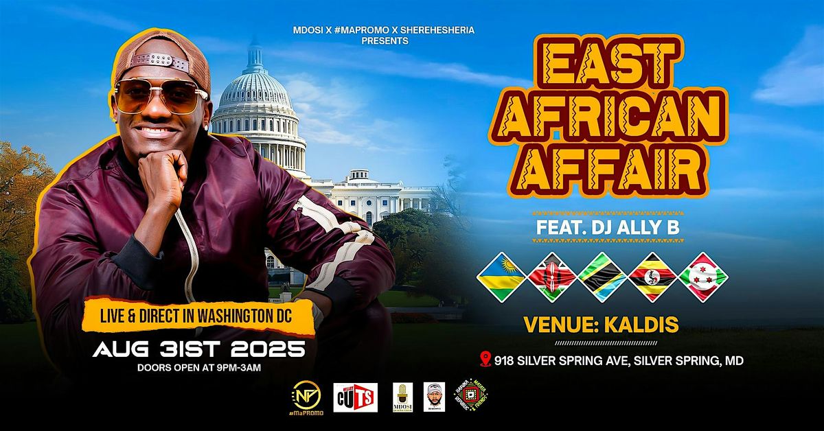 East African Affair Live With Ally B In Dc