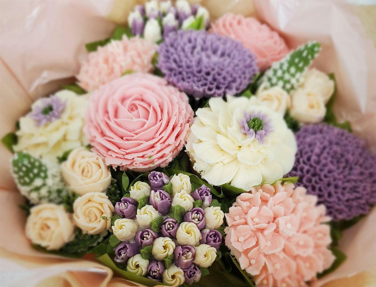 Cupcake Decorating Class - Learn how to pipe buttercream flowers