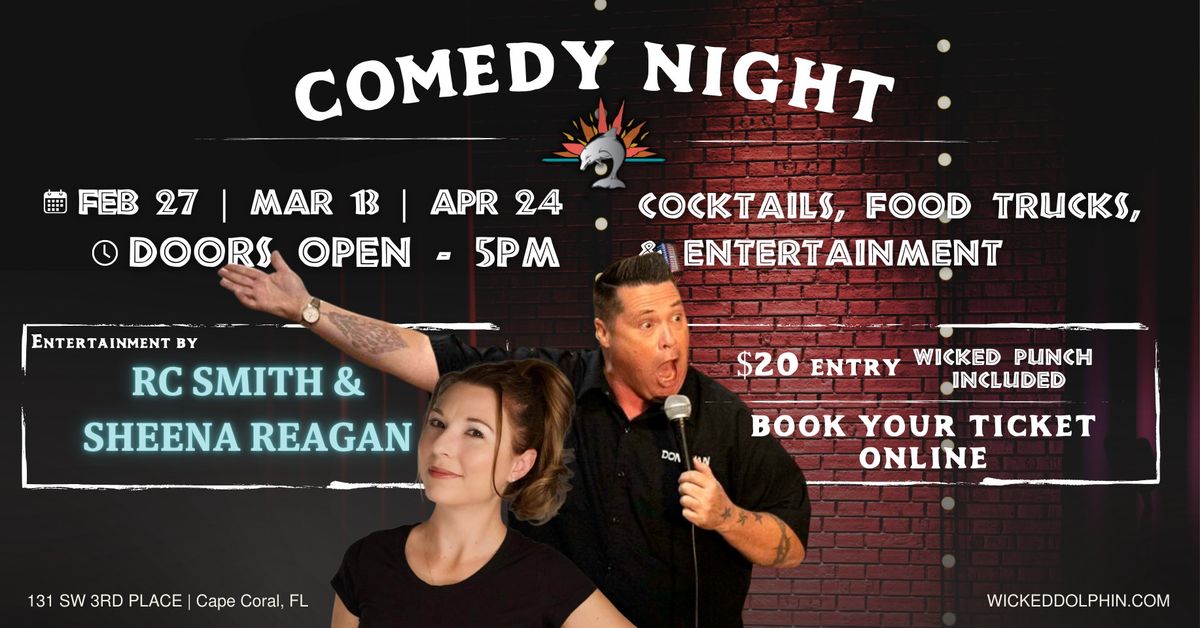 Comedy Nights at Wicked Dolphin Tiki! 