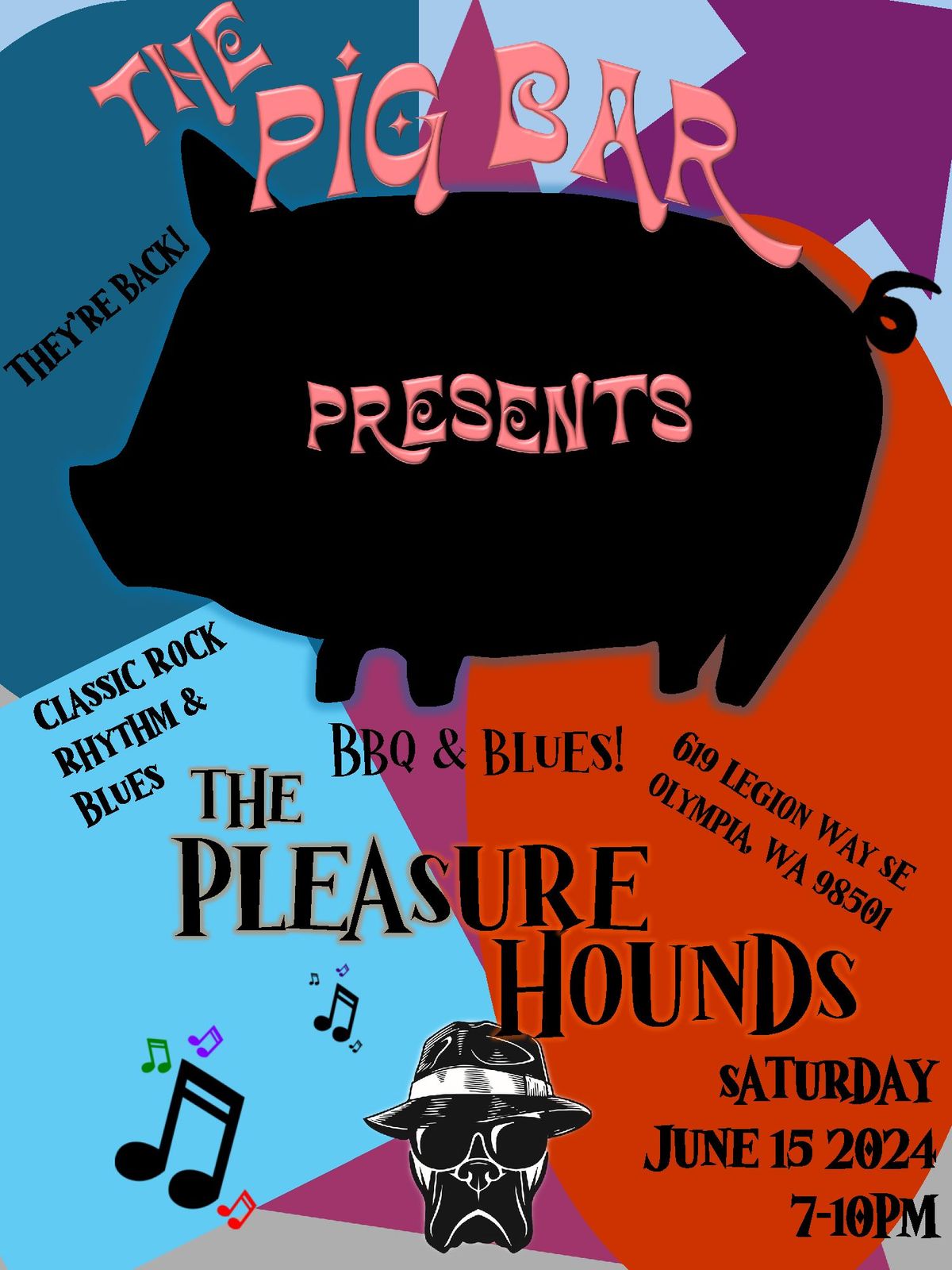 The Hounds Return to The PIG BAR!