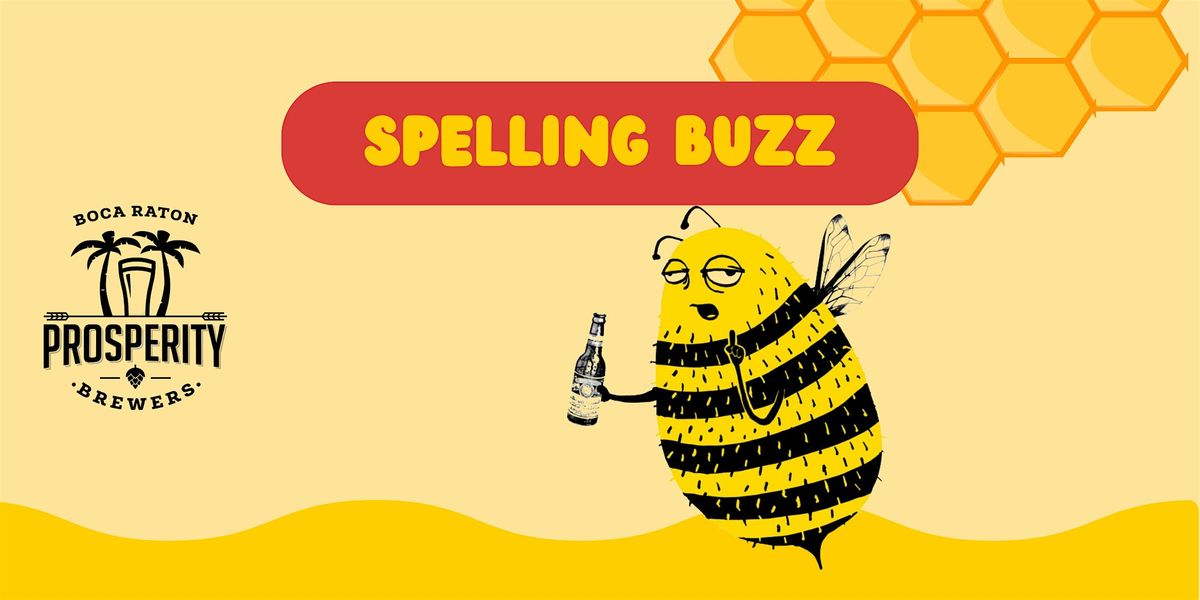 Spelling Buzz- Adult Spelling Bee