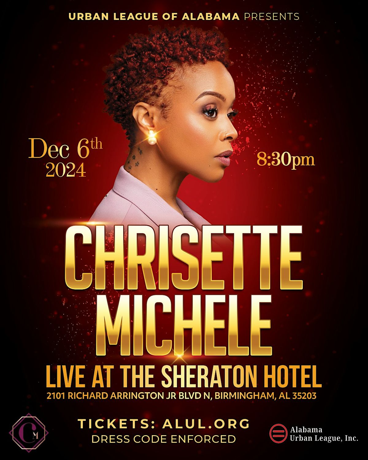 Chrisette Michele, LIVE! @ Sheraton Birmingham