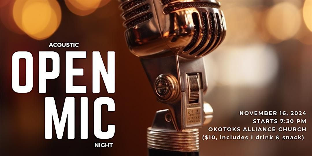 Acoustic Open Mic Night