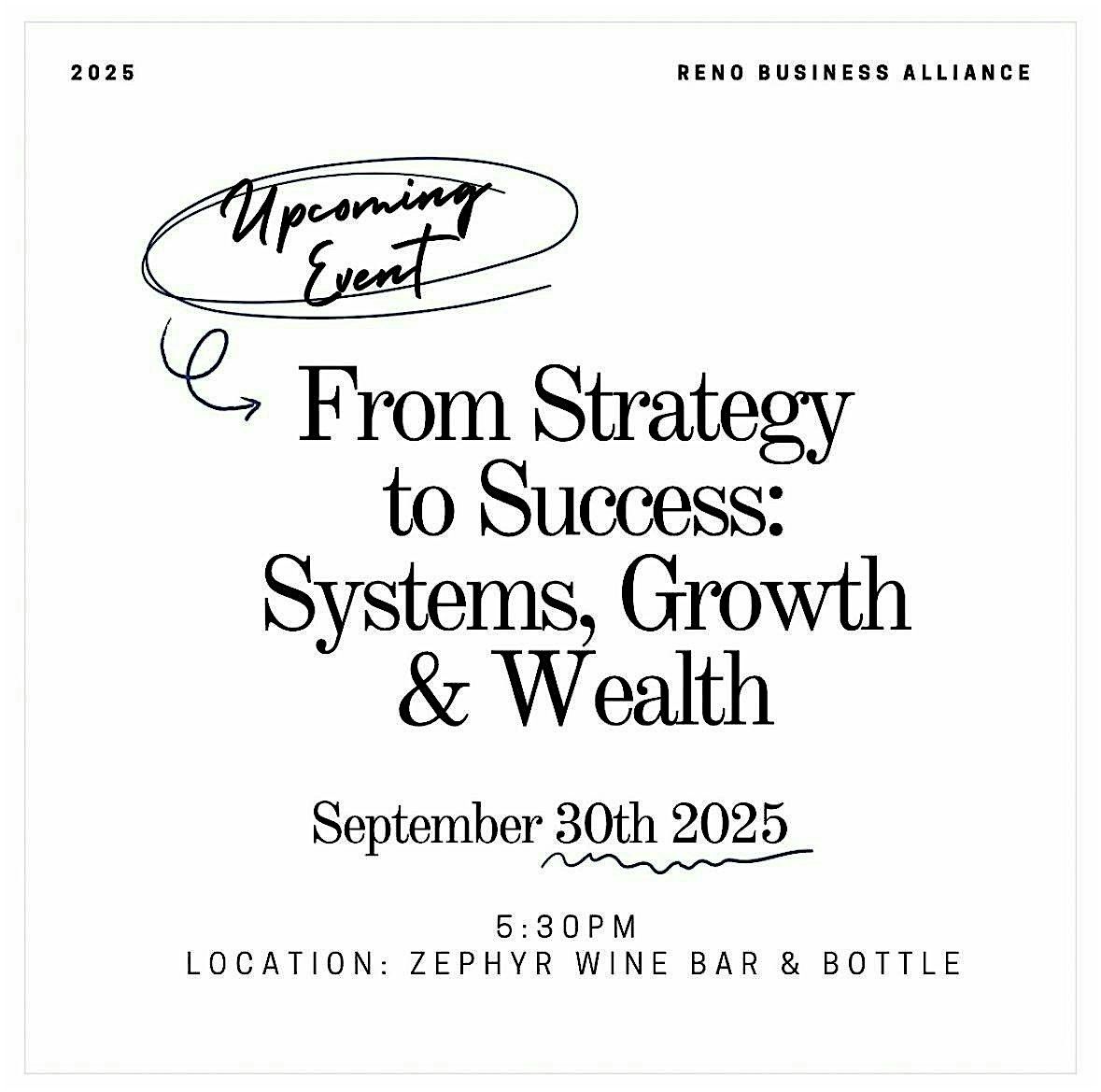 From Strategy to Success: Systems, Growth & Wealth