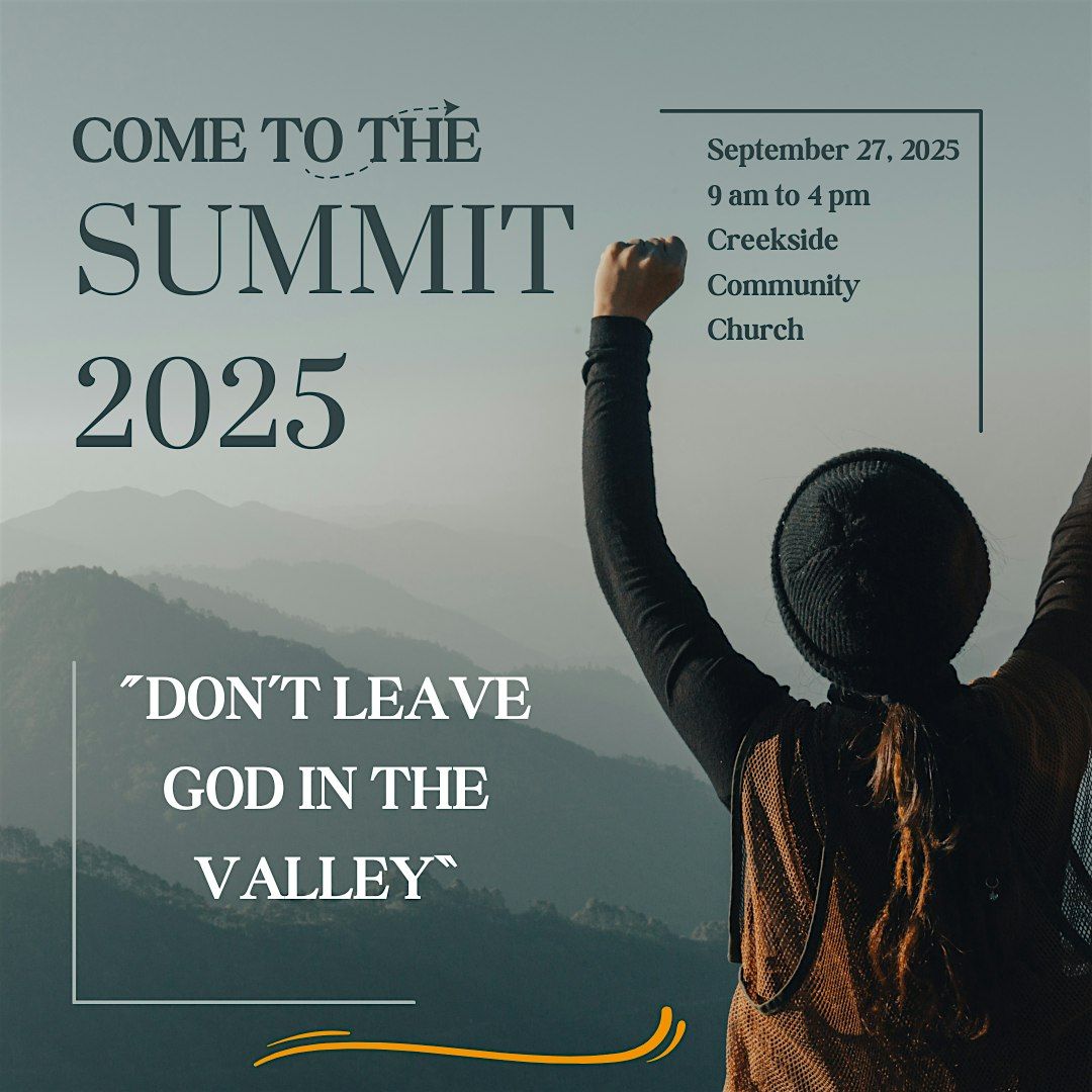 The Summit 2025 Hosted by Kay Hall Ministries