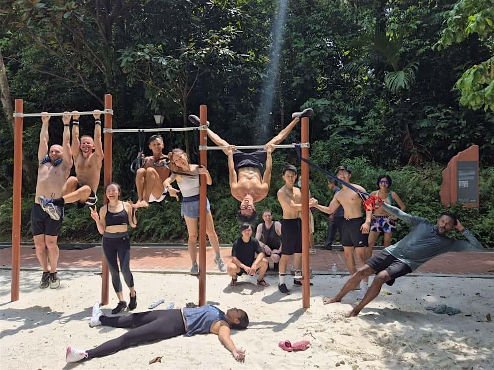 Post-Token2049 HIIT\/Yoga++ Detox (Ft Canning Park or Stadium if it rains)