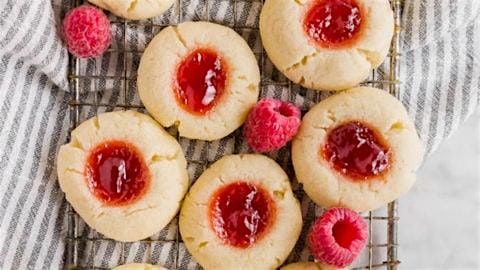 Bake & Take: Thumbprint Cookies