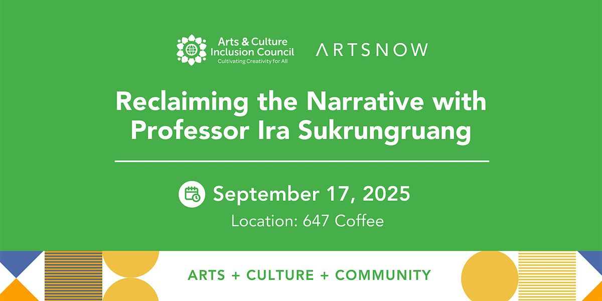 Reclaiming the Narrative with Professor Ira Sukrungruang