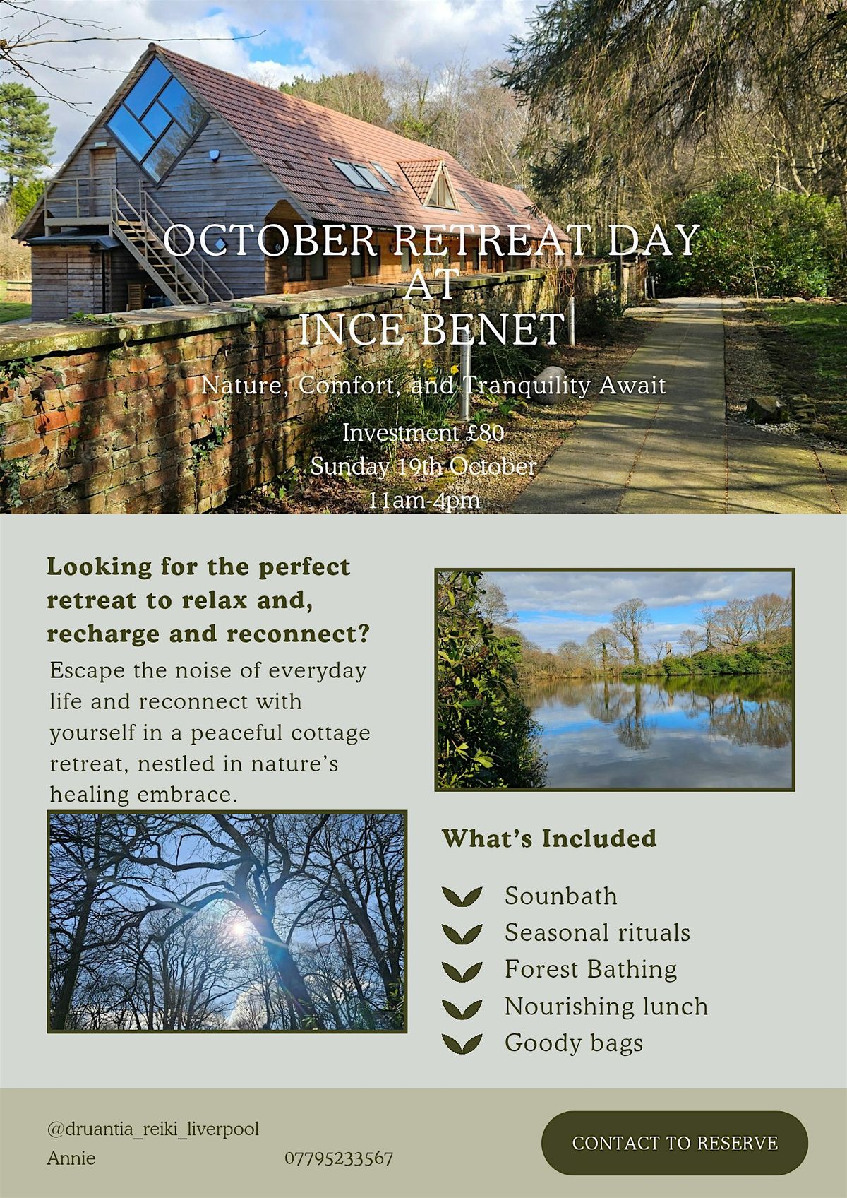 \ufe0f Samhain Women\u2019s Retreat \u2013 A Day of Magic & Reflection