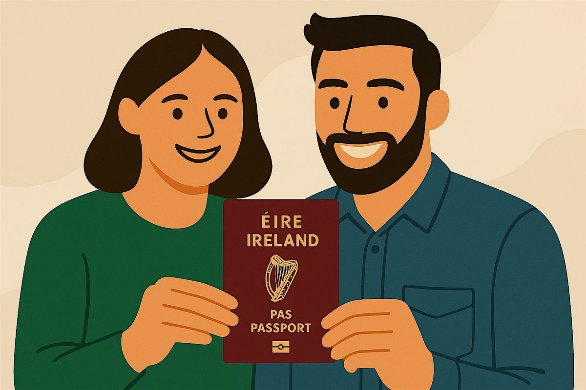 "Stamps and Stories" : The Journeys We Carry in Our Irish Passports.