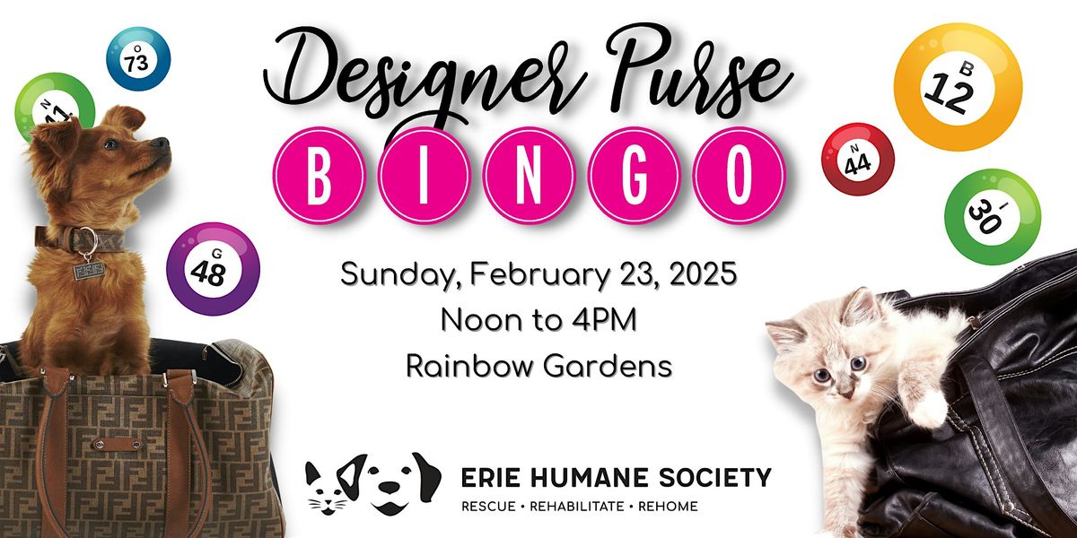 Designer Purse Bingo