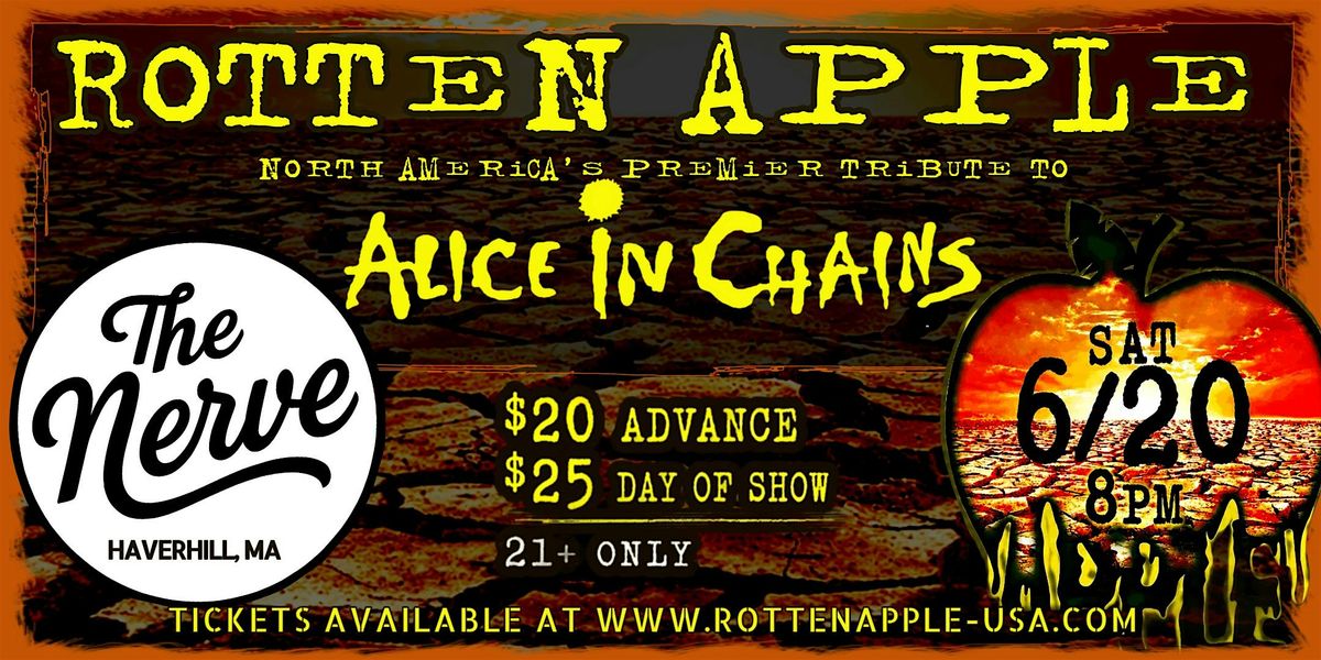 Grunge Night at The Nerve:  The Sound of Alice In Chains