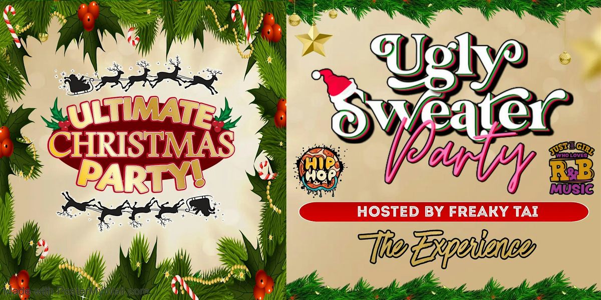 Ugly Sweater Christmas Party (HipHop, R&B, Reggae)