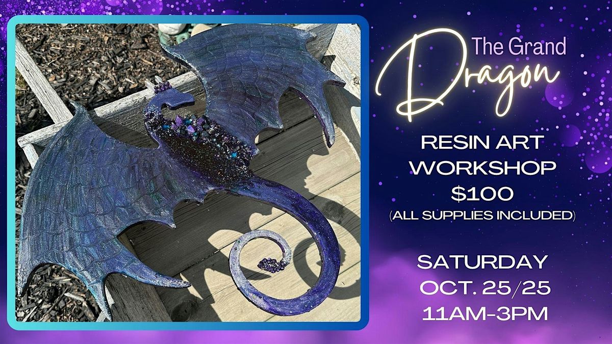 Resin Art: The Grand DRAGON