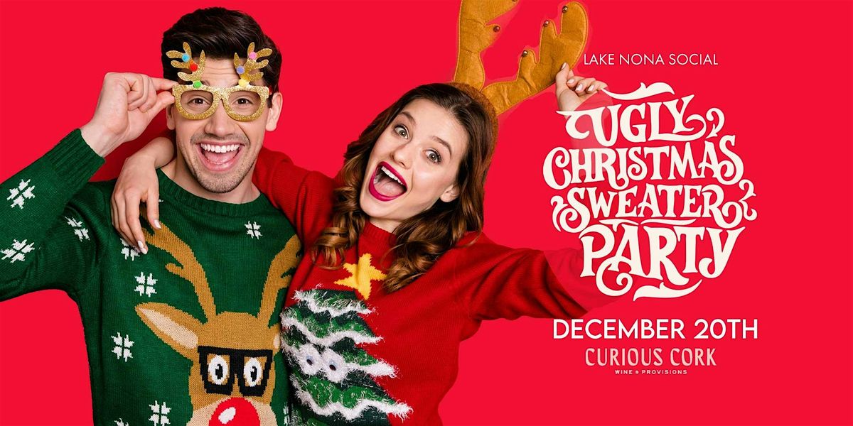 Ugly Christmas Sweater Social