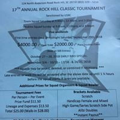 Rock Hill Classic Bowling Tournament