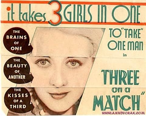 Pre-Code Hollywood: THREE ON A MATCH