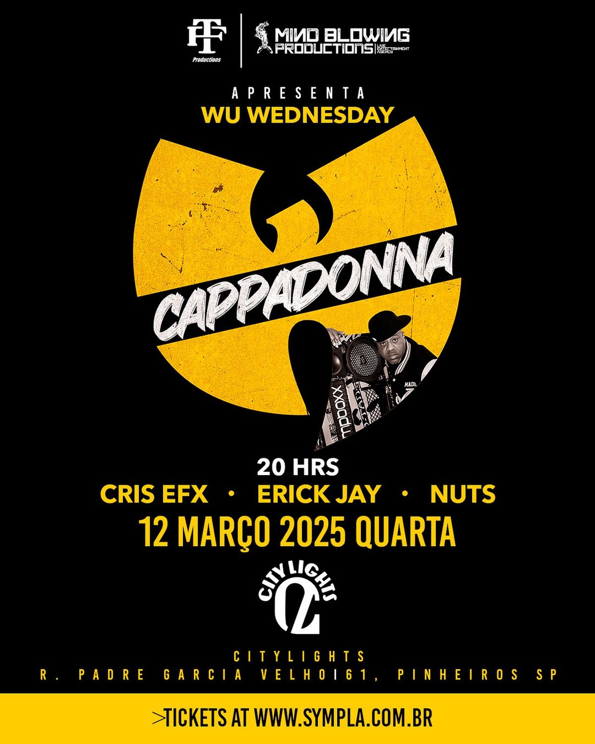 Cappadonna em S\u00e3o Paulo