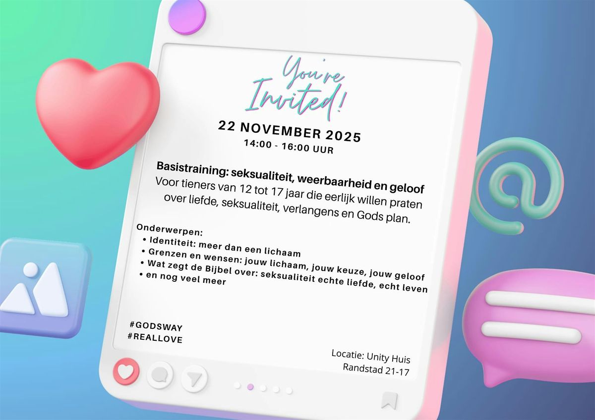 Basistraining seksualiteit, weerbaarheid & geloof