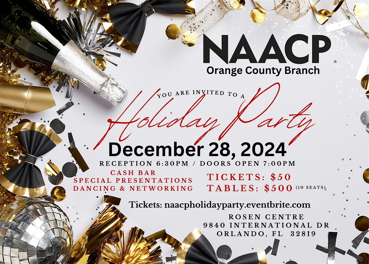 NAACP ORANGE COUNTY BRANCH HOLIDAY PARTY