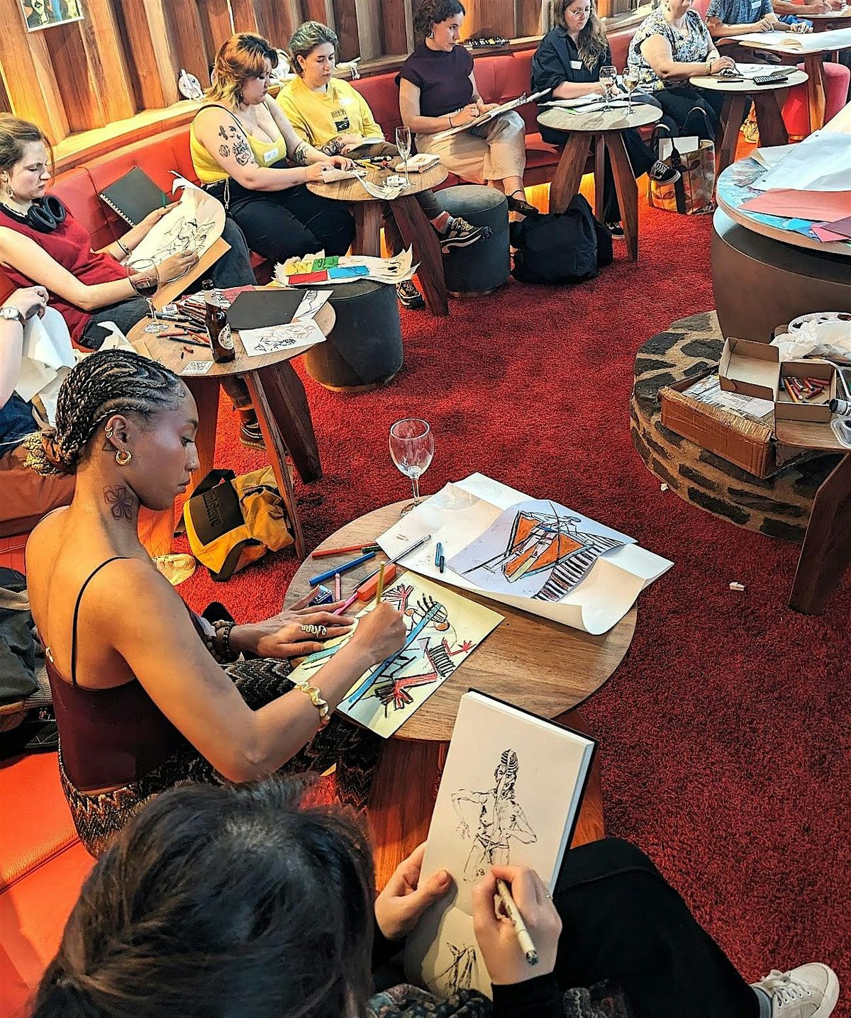 EM} Painting the Perfect Music: Live Jazz + Sip and Paint