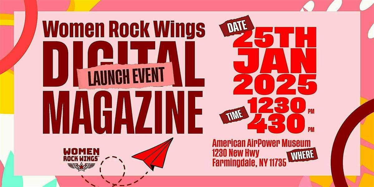 Women Rock Wings Digital Magazine Launch Event Mixer