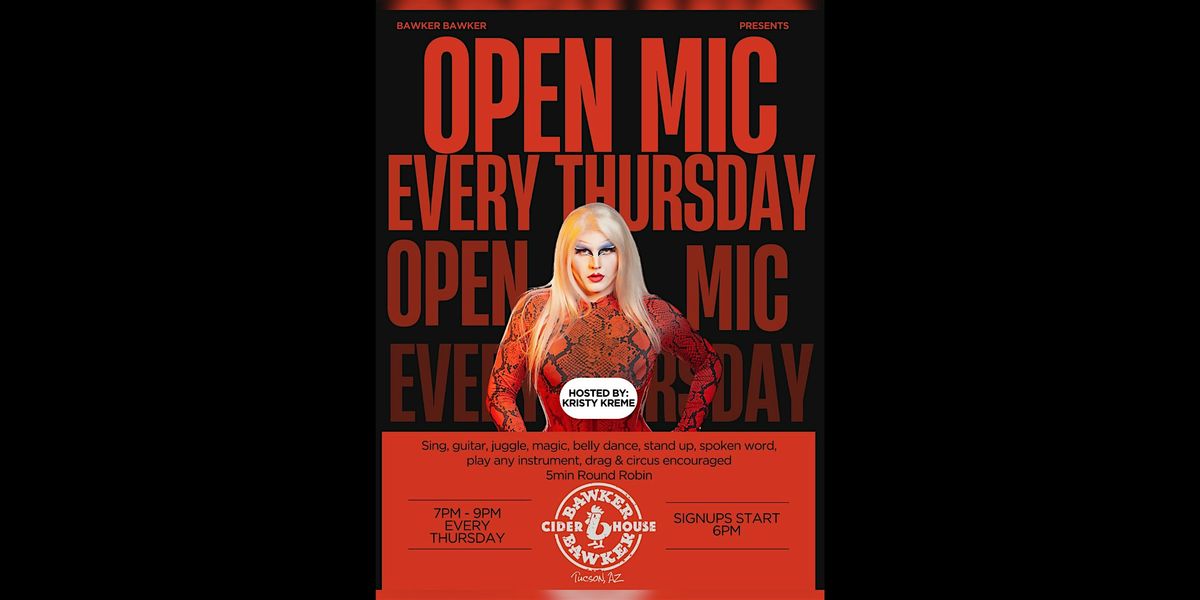 OPEN MIC NIGHT
