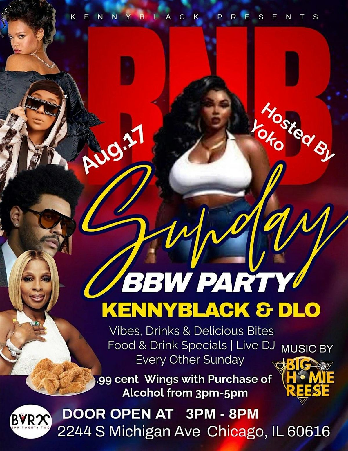 R&B BBW Day  party
