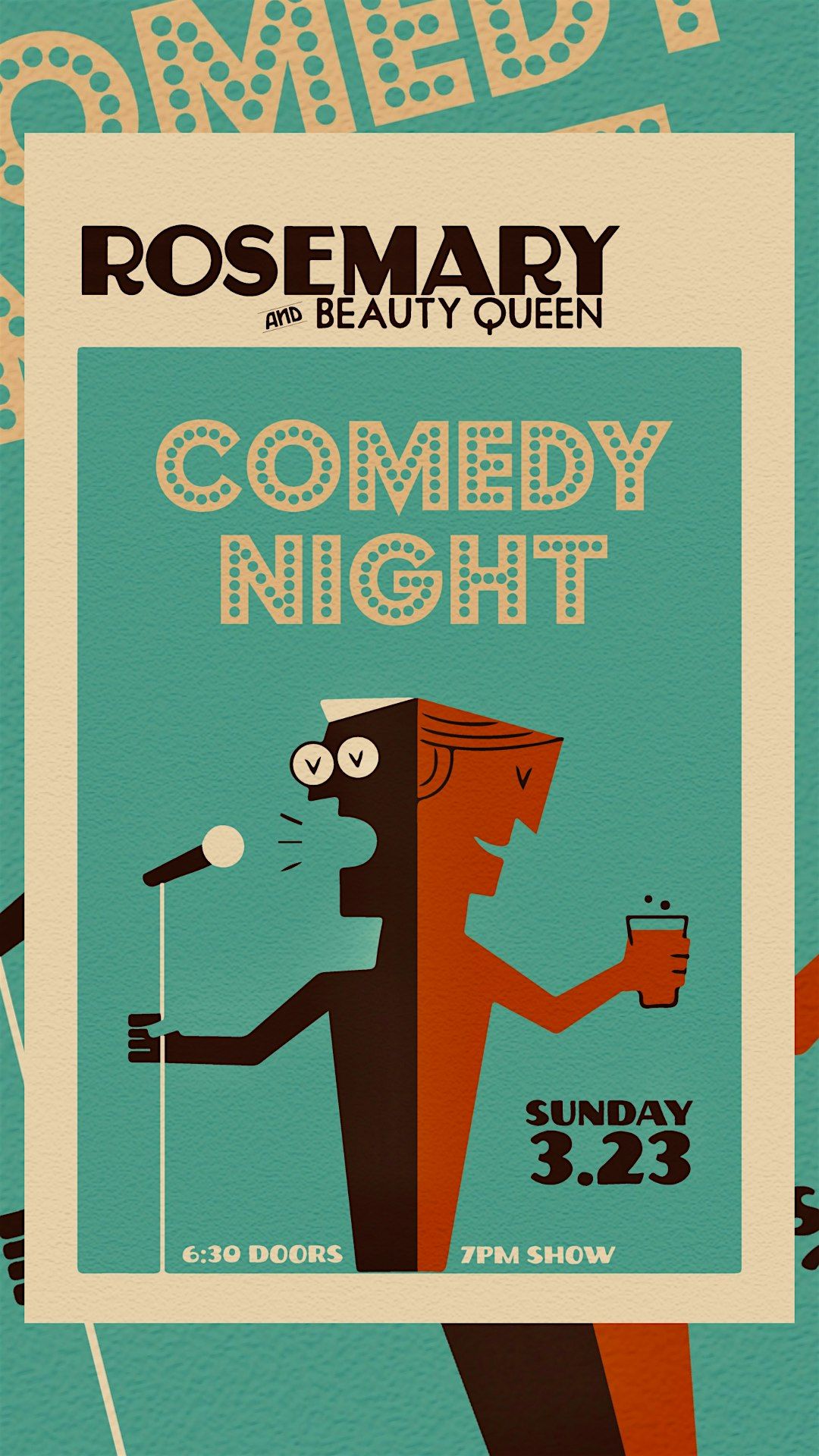 Comedy at Rosemary & Beauty Queen (Free Show)