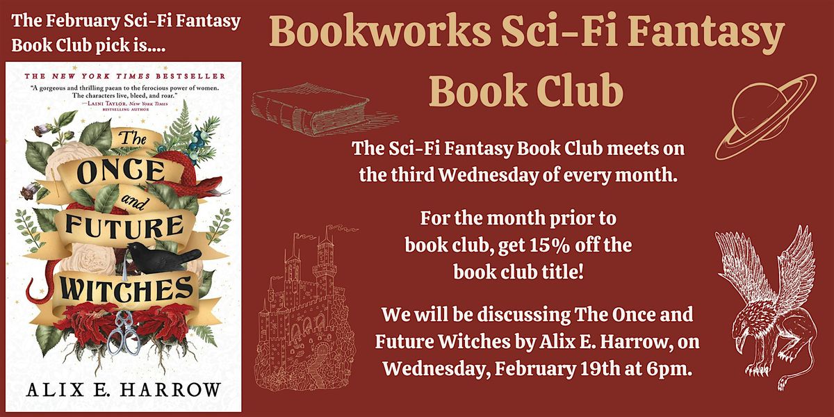 February Sci-Fi Fantasy Book Club