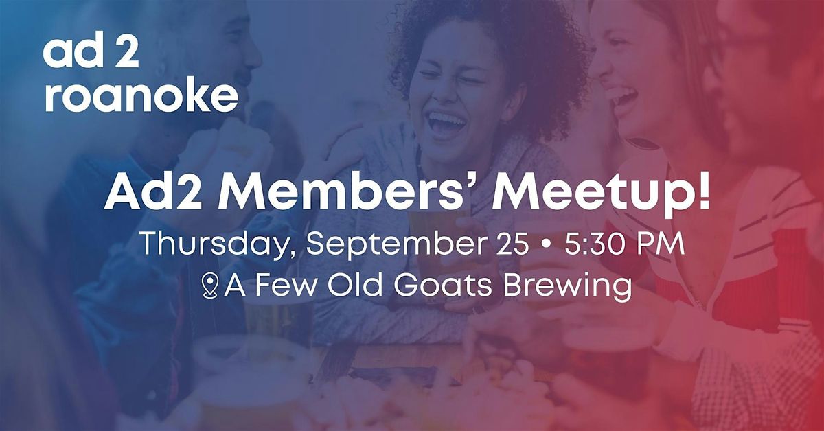 Ad2 Members' Meetup!