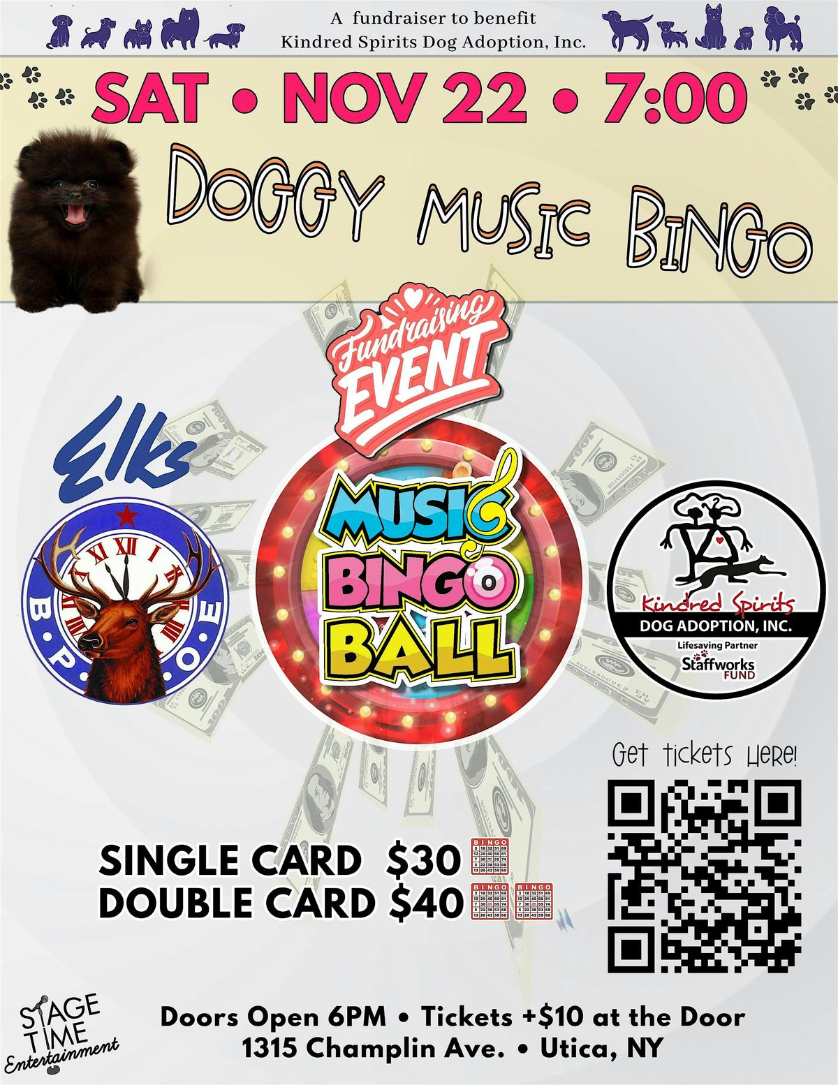 Kindred Spirits Doggy Bingo Fundraiser