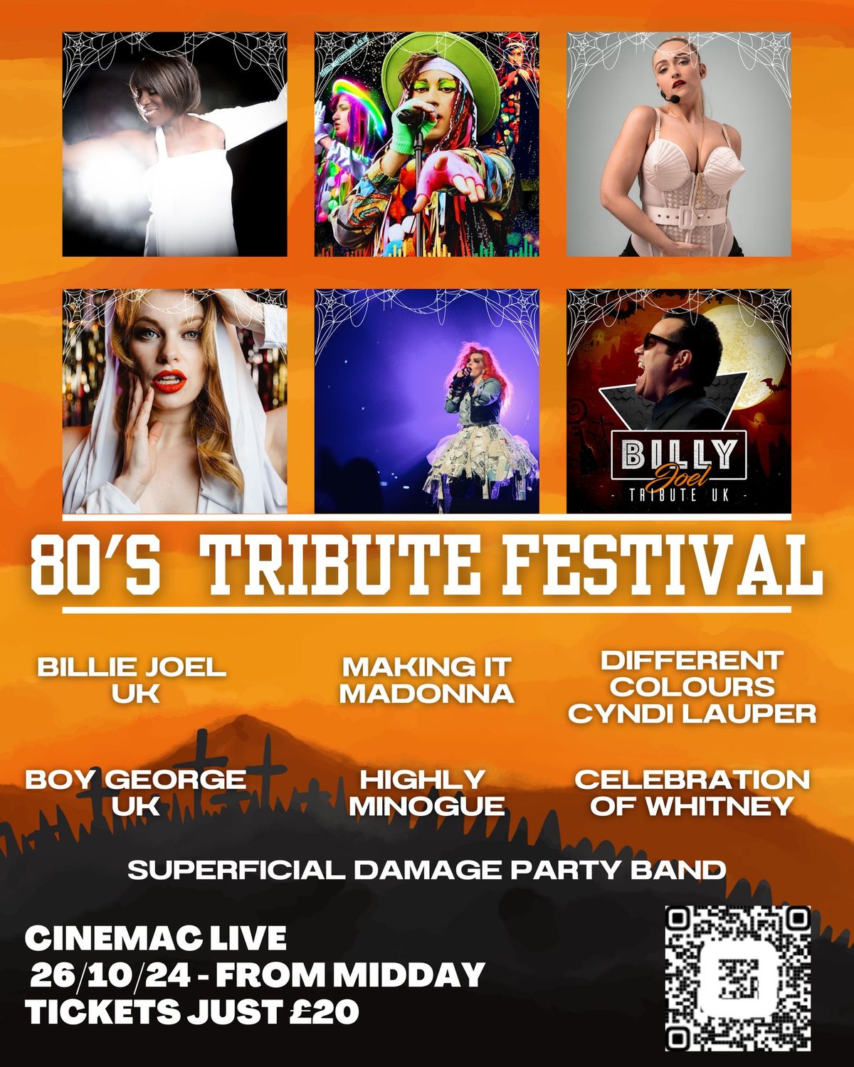 80's Monster Mash Tribute Festival!